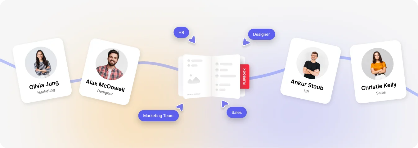 Team collaboration illustration